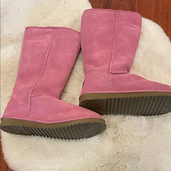 New! Ukala Women's SZ 10 Pink Winter Boots - Picture 3 of 11